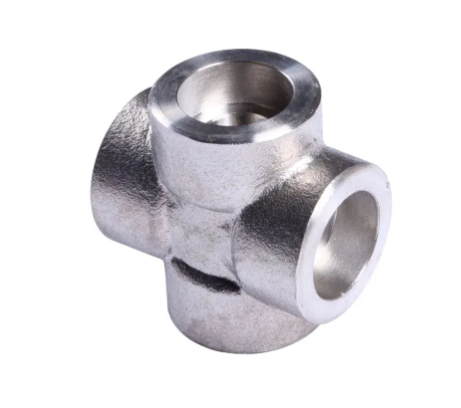 High Pressure Carbon Steel Forged Socket Welding Cross with A105n